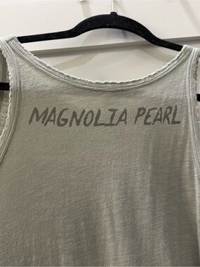 Magnolia Pearl Sage Green Graphic Back Tank